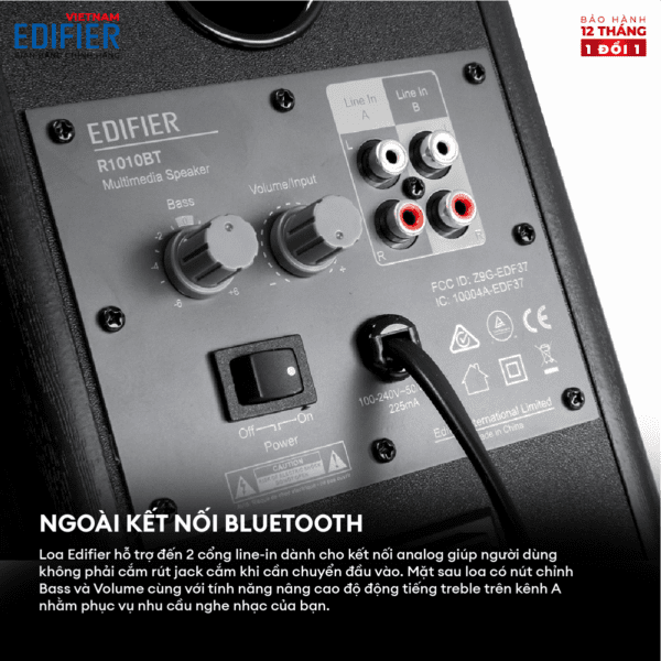 Bộ loa không dây EDIFIER R1010BT - Hình ảnh 3