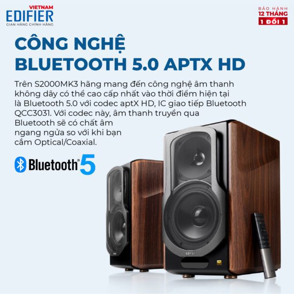 Bộ loa không dây Bluetooth EDIFIER S2000MKIII - Hình ảnh 5