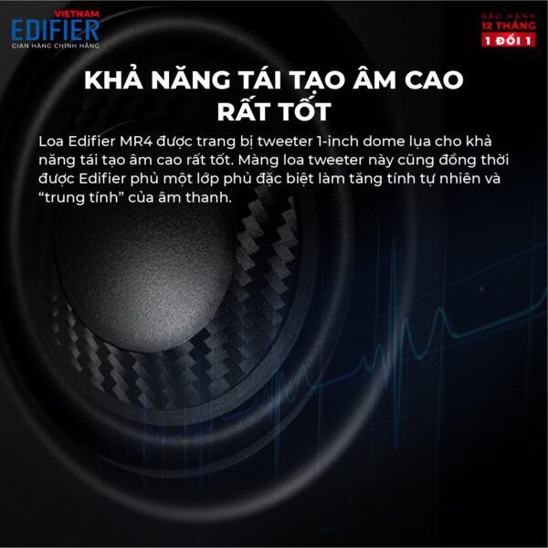 Bộ loa kiểm âm EDIFIER MR4 - Hình ảnh 3
