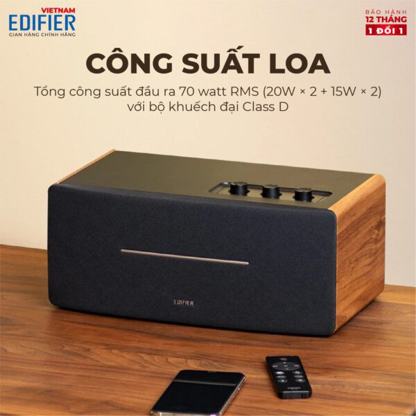 Loa không dây EDIFIER D12 - Hình ảnh 2