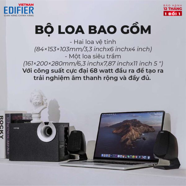 Loa không dây EDIFIER M201BT - Hình ảnh 6