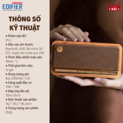 Loa không dây EDIFIER MP230 22 loa bluetooth 50 edifier mp230 6