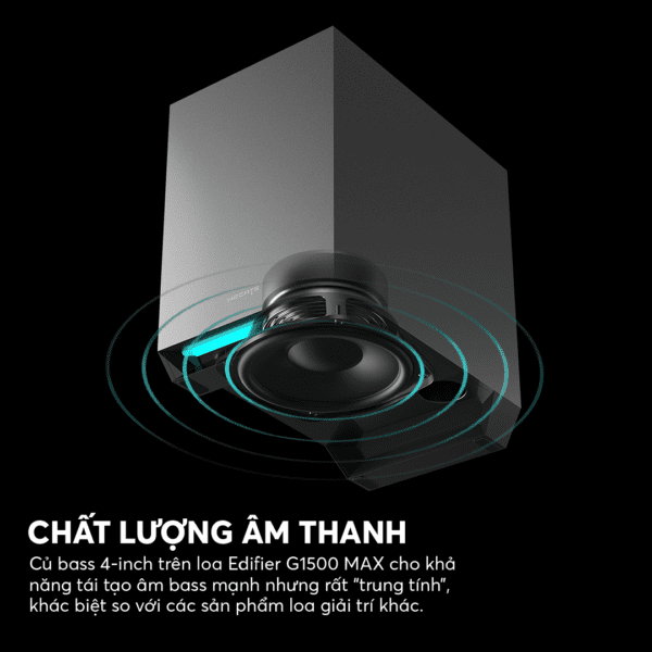 Loa Gaming EDIFIER Hecate G1500 MAX - Hình ảnh 7