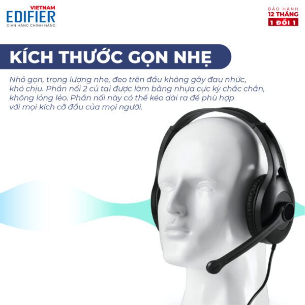 Tai nghe EDIFIER USB K800 - Hình ảnh 2