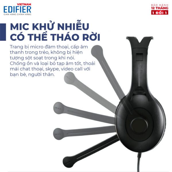 Tai nghe EDIFIER USB K800 - Hình ảnh 3