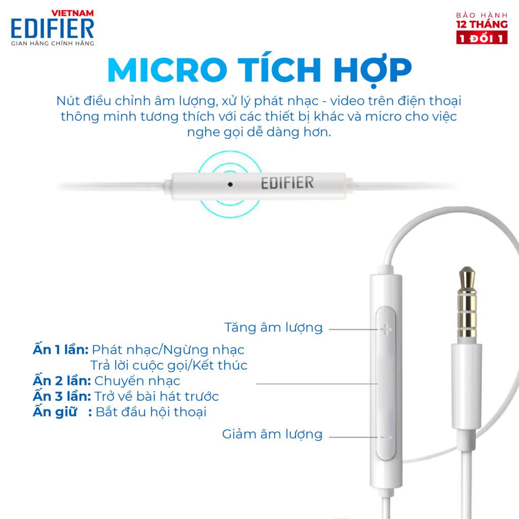 Tai Nghe EDIFIER P180 Plus » Edifier Chính Hãng