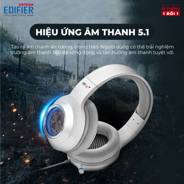 Tai nghe gaming EDIFIER Hecate G4 SE - Hình ảnh 2