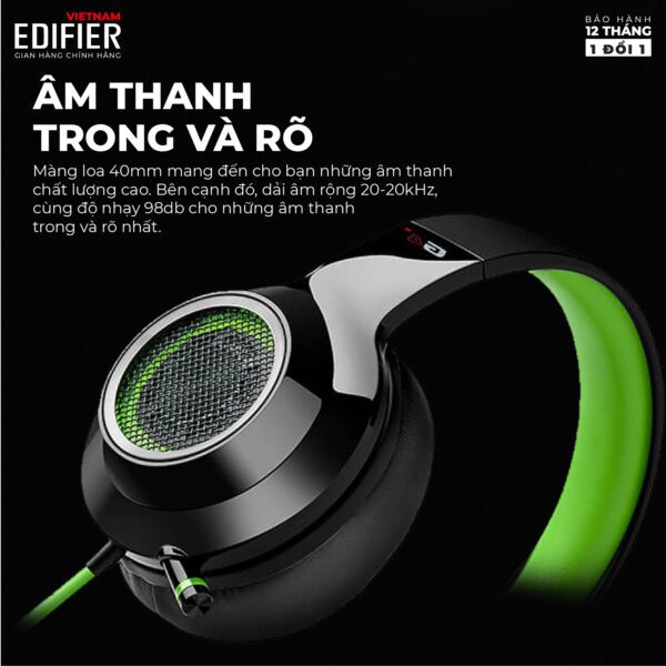 Tai nghe gaming EDIFIER Hecate G4 SE - Hình ảnh 3