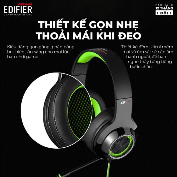 Tai nghe gaming EDIFIER Hecate G4 SE - Hình ảnh 4