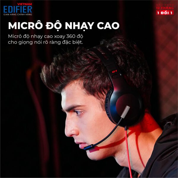 Tai nghe Gaming EDIFIER Hecate G1 SE - Hình ảnh 4