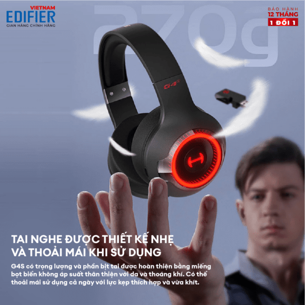 Tai nghe Gaming EDIFIER Hecate G4S - Hình ảnh 6