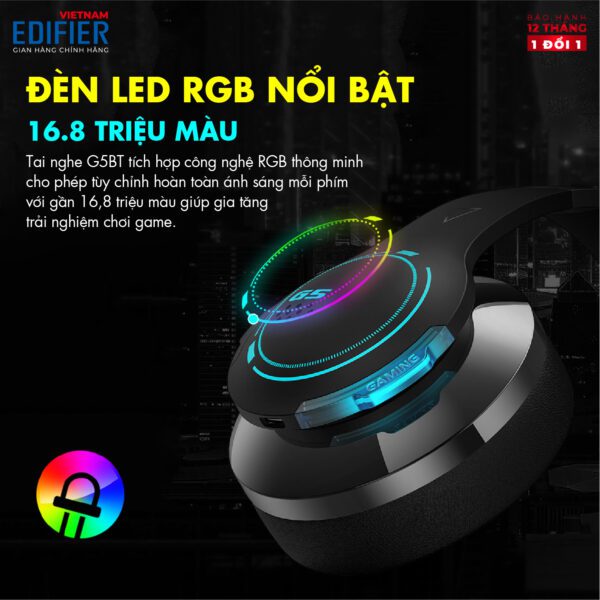 Tai nghe Gaming EDIFIER HECATE G5BT - Hình ảnh 2