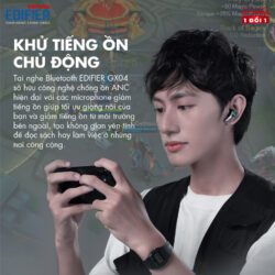 EDIFIER Hecate GX04 - Tai nghe gaming không dây 14 HECATE GX04 sở hữu khả năng khử tiếng ồn ANC