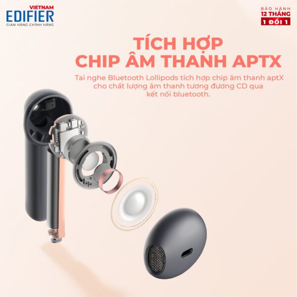 Tai nghe không dây EDIFIER TWS200 Plus - Hình ảnh 7