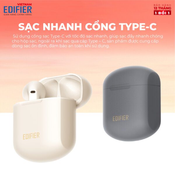 Tai nghe không dây EDIFIER TWS200 Plus - Hình ảnh 8