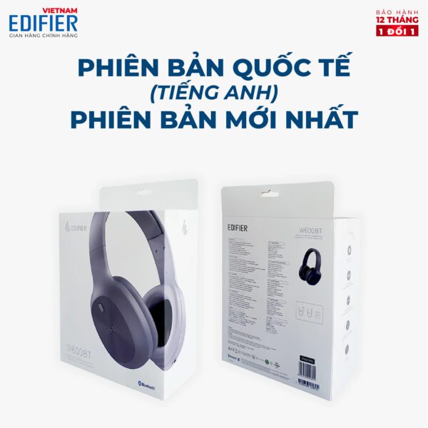 Tai nghe không dây EDIFIER W600BT - Hình ảnh 4