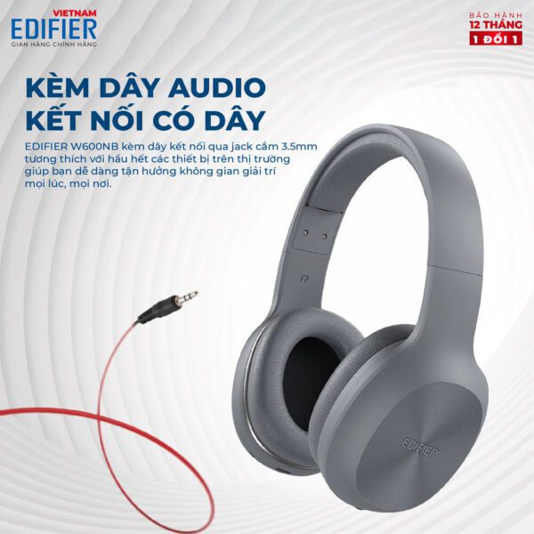 Tai nghe không dây EDIFIER W600BT - Hình ảnh 7