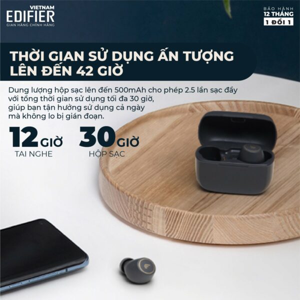 Tai nghe không dây EDIFIER TWS1 PRO - Hình ảnh 8