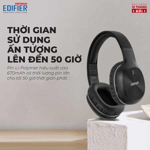 Tai nghe không dây EDIFIER W800BT Plus - Hình ảnh 6