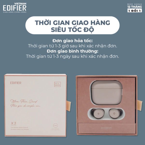 Tai nghe không dây EDIFIER X3 TO-U - Hình ảnh 3