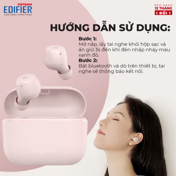 Tai nghe không dây EDIFIER X3 TO-U - Hình ảnh 6
