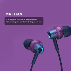 Tai nghe EDIFIER Hecate GM260 Plus 14 EDIFIER Hecate GM260 Plusđược mạ titan