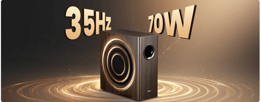 Loa Siêu Trầm Edifier T5S