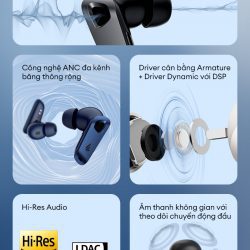 Tai nghe bluetooth EDIFIER NeoBuds Pro 3 22 2