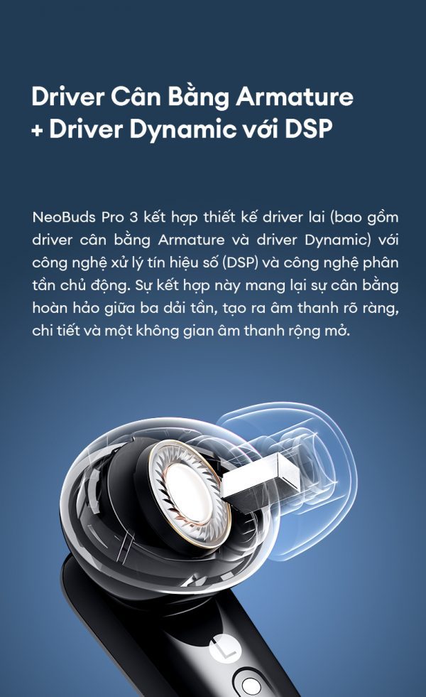 Tai nghe bluetooth EDIFIER NeoBuds Pro 3 - Hình ảnh 6