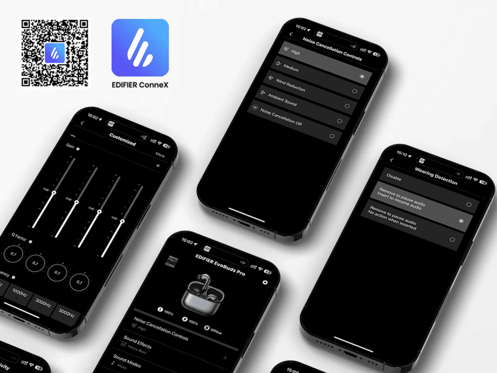 EDIFIER ConneX App – Tùy chỉnh nâng cao