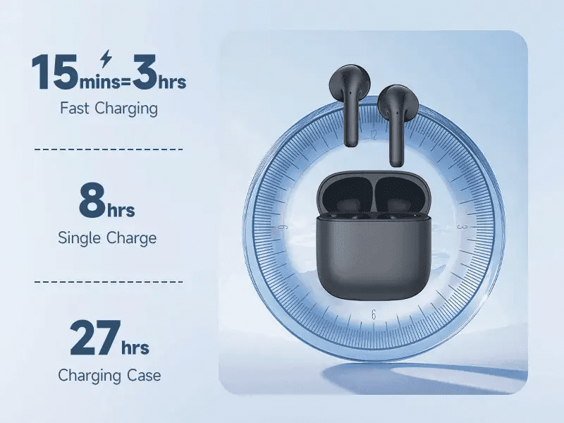 Tai nghe nhét tai không dây Edifier X2 Plus 69 Pin bền bỉ – Sạc nhanh tiện lợi