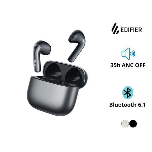 Tai nghe Bluetooth True Wireless Edifier EvoBuds – Chống ồn ANC, Dịch giọng nói AI, Hi-Res LDAC, Pin 35h, Chống nước