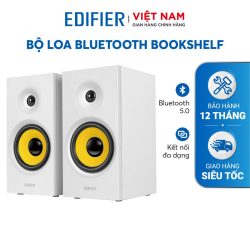 Loa Bluetooth Bookshelf Edifier R1080BT-  2.0, DSP & Bluetooth 5.1 (Like New)-Trắng